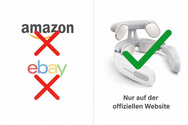 VitaNeck nicht bei Amazon oder eBay kaufen